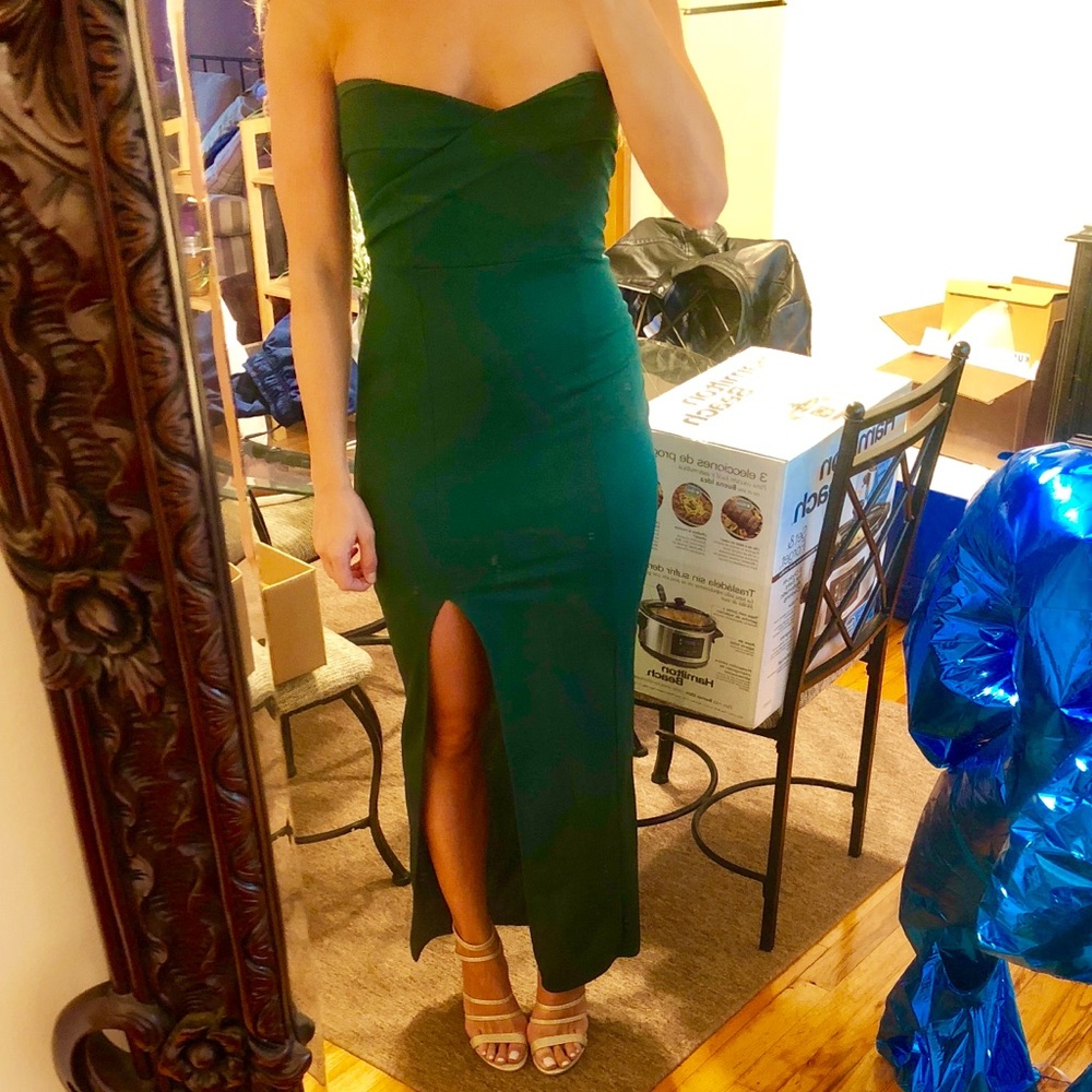 Emerald gown